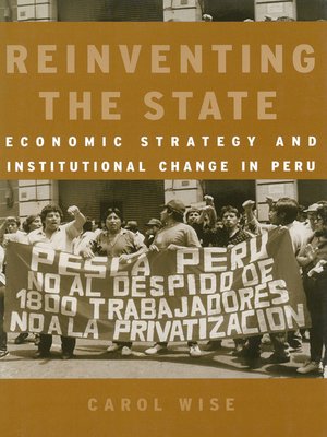 cover image of Reinventing the State